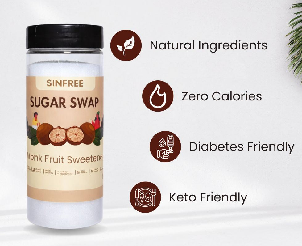 Monkfruit Sweetener - Erythritol - 200 g